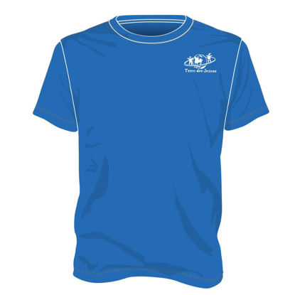 Picture of Short sleeve t-shirt (Royal blue) Cotton