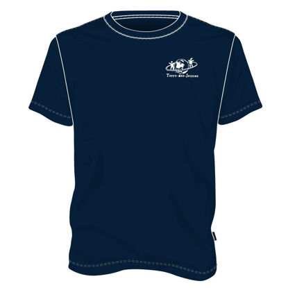 Picture of Short sleeve t-shirt (Navy) Cotton