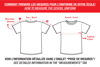 Image sur T-shirt manches courtes - Education physique (Marine) Coton