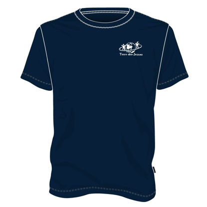 Picture of Short sleeve t-shirt - Physical education (Navy) Polyester